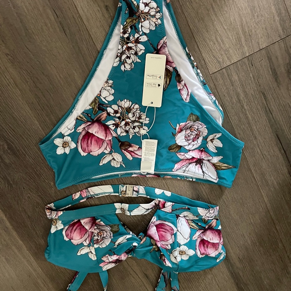 Cupshe 2 piece bathing suit